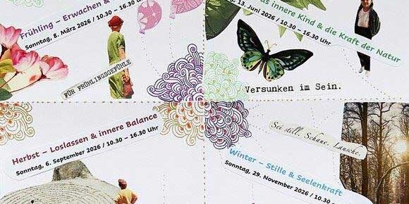 Glückszeiten – Frauentage im Wandel der Jahreszeiten. 4 Tageskurse für Frauen