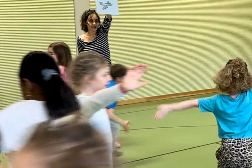 Flashmobs für Kinder des Zyklus 1